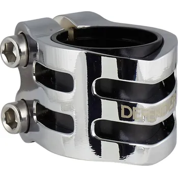 Příslušenství pro koloběžku Objímka LONGWAY | 32/35mm | CHROME