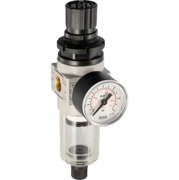 Příslušenství ke kompresoru P2S-14 Regulátor + filtr 1/4" ke kompresoru (ABAC)