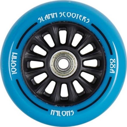 Kolečko SLAMM Ny-Core 100mm | ABEC-9 | BLACK-BLUE