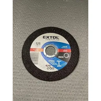 Řezný kotouč kot. řezný 125x1 ocel/nerez