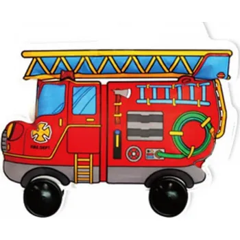 omalovánky Nafukovací omalovánka Hasičské auto