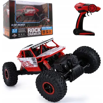 RC model auta AUTO TERÉNNÍ NA DÁLKOVÉ OVLÁDÁNÍ RC 1:18 OVLADAČ ZELENÝ COIL