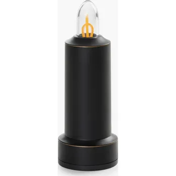 Svítilna Lampička ve tvaru svíčky BAREBONES | černá | 12cm