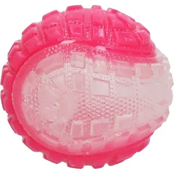 Hračka pro psa Dog Comets Dark Moon svítící míč růžový S/5cm