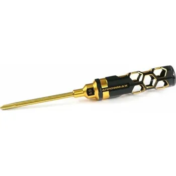 RC vybavení ARROWMAX Phillips Screwdriver 5.0 X 100mm Schwarz Golden - expresní doprava