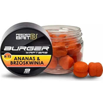 FeederBait Burger Wafters 9mm - Broskev/Ananas
