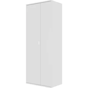 Dětská skříň Dětská šatní skříň bílá Mety ring double