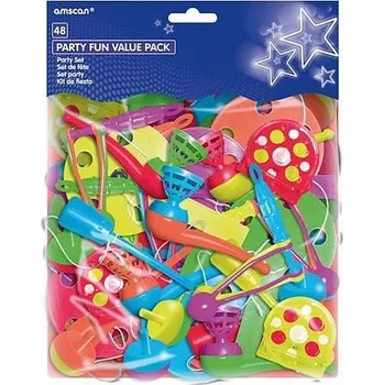 Party dekorace Set - párty hraček 48 ks