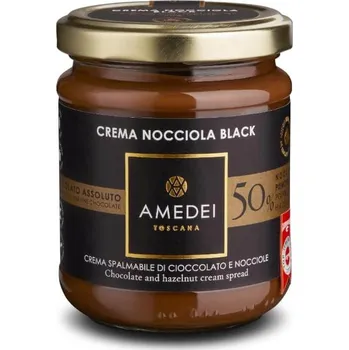 Čokoláda AMEDEI CREMA NOCCIOLA (50% BLACK) - 200g (AMEDEI)