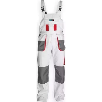 Dílna Kalhoty ochranné montérky velikost M/50, bílá, gramáž 190g/m2