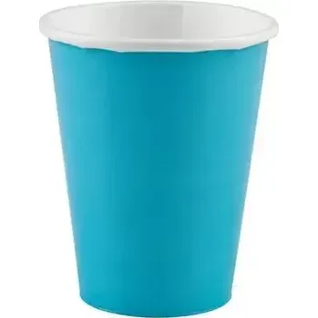 Papírové kelímky modré 8 ks