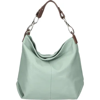 Kabelka Kožená dámská kabelka Shaila mentolová zelená