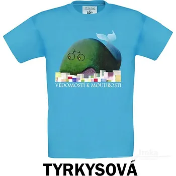 Chlapecké tričko Tričko dětské KR, Velryba Barva: Tyrkysová, Velikost: 146