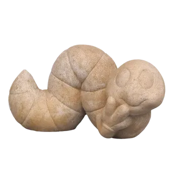 Zahradní dekorace Socha roztomilé housenky