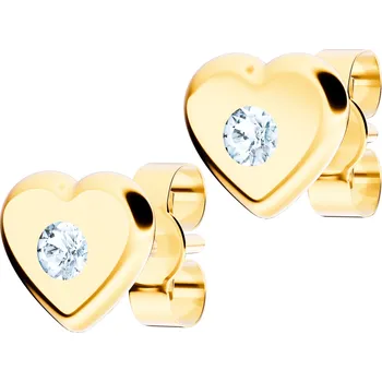 Hodinky Náušnice Bonore - Zlato 585 - Kubický Zirkon 145974