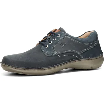 Pánské polobotky Josef Seibel pánské kožené polobotky - tmavomodré