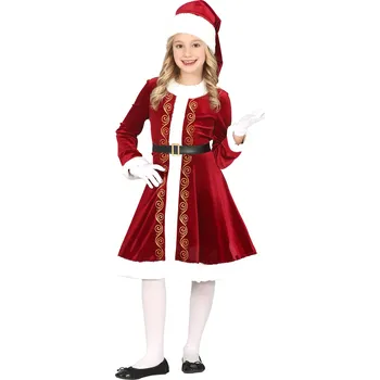 Karnevalový kostým Guirca Dětský kostým - Paní Clausová Velikost - děti: XL: 143-151 cm