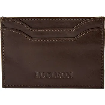 Peněženka Hnědé pouzdro na karty RFID Bruce - Lucleon
