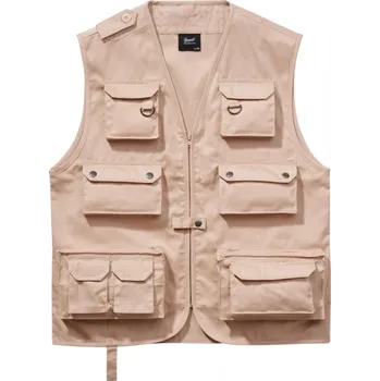Pánská bunda Hunting Vest - beige 3XL