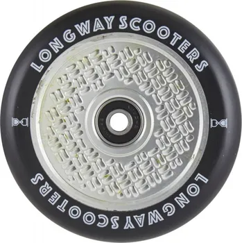 Kolečko ke koloběžce Kolečko LONGWAY FabuGrid 110mm | 88A | ABEC-9 | MATT SILVER
