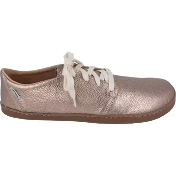 Dámské baleríny Barefoot kožené boty Pegres BF81 - měděné 42
