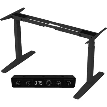 Stolová podnož ANTARES elektricky výškově nastavitelná podnož Axis Black rozsah zdvihu 61,5 - 126,5cm