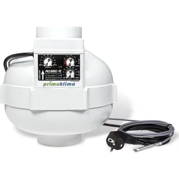 Domácí ventilátor Ventilátor PRIMA KLIMA 580 m3/h, 100 mm, motor s tepelnou regulací (PK100EC-TC)