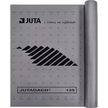 Stavební fólie JUTA Jutadach 135 difúzně propustná fólie 1,5 x 50 m