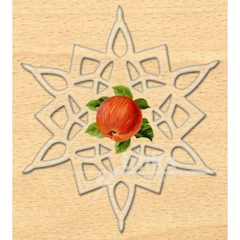 Vánoční ozdoba Ozdoba z plexiskla, Jablíčko