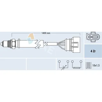 Lambda sonda Lambda sonda FAE 77461