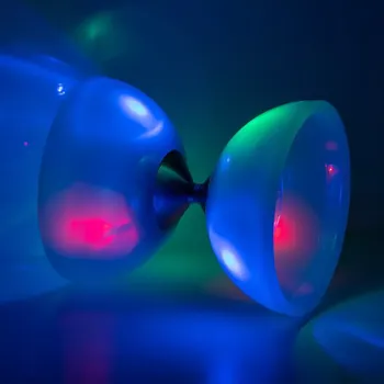 Žonglování Diabolo Juggle Dream Carousel LED Fixed Axle Diabolo - set včetně hůlek