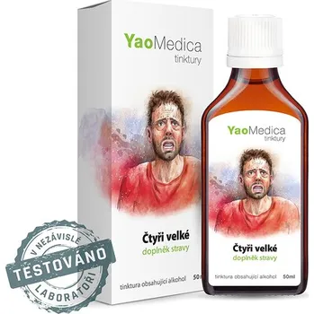 YaoMedica Čtyři velké 50 ml (Energie)