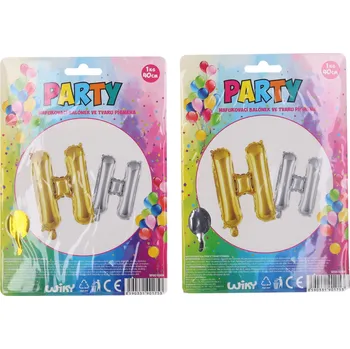 Balónek Balónek nafukovací - písmeno H