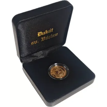 Česká národní banka Svatováclavský dukát Sv. Václav 2024 v etui 3.49 g