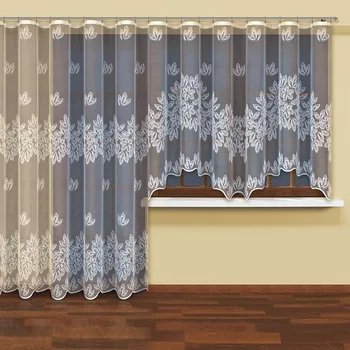 Záclona metrážová Dulce výška 160 cm oblouk