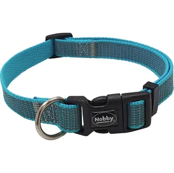 Obojek pro psa Nobby reflexní obojek Full Reflect modrá XS-S