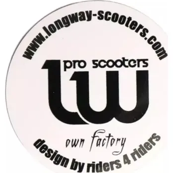 samolepka Samolepka LONGWAY 50mm | 1ks | WHITE