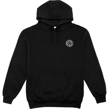 Pánská mikina Mikina SCOOTERING Long Hoodie s kapucí | DEEP BLACK XXL