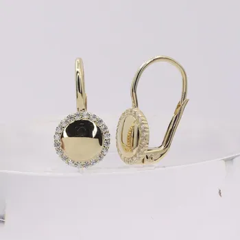 Náušnice Zlaté náušnice CDL262