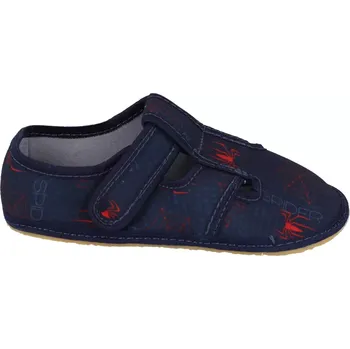 Dívčí tenisky KTR barefoot papuče modré - pavouk 25