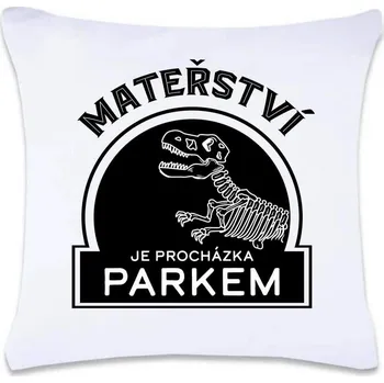 Dekorativní polštářek DOBRÝ TRIKO Polštář s potiskem Mateřství 40 x 40 cm Oboustranný tisk: NE