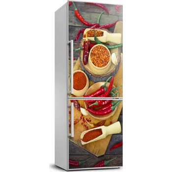 Fototapeta Samolepka na ledničku dýha Papričky 70x190