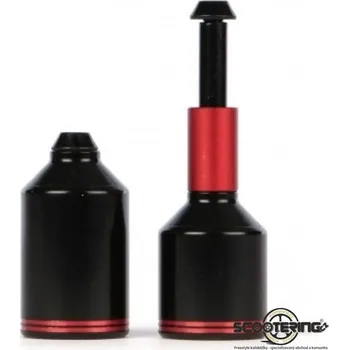 Kolečko ke koloběžce Pegy ETHIC 30x40+30x50mm | sada 2ks | ALU | RED