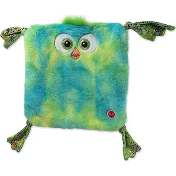Hračka pro psa Hračka Dog Fantasy Monsters kuře šustící čtvercové modré 28cm