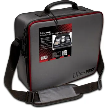 Obal pro sběratelský předmět Kufřík na hrací karty s 6-ti otvory šedý