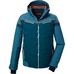 bunda Killtec KSW 411 Ski Jacket, dark petrol/black melange/dark orange - vel. XL 123089