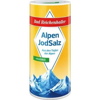 Kuchyňská sůl Bad Reichenhaller Alpenjodsalz + Fluorid 500 g