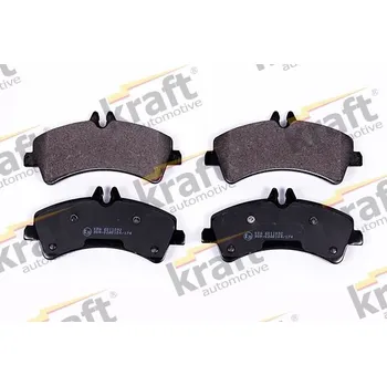 Brzdový systém Sada brzdových destiček, kotoučová brzda KRAFT AUTOMOTIVE 6011092