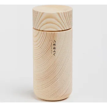 Aroma difuzér Hetkinen Dřevěný difuzér na olejovou aromaterapii Drop Tall borovicový vysoký