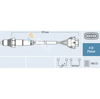 Lambda sonda Lambda sonda FAE 77154